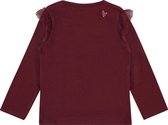 Babyface T-Shirt Long Sleeve Meisjes T-shirt - Red Velvet - Maat 92