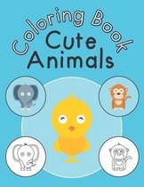 Cool Coloring for Kids- Cute Animals Coloring Book