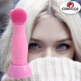 Cenocco - Gezichtsborstel - 7 in1 Elektrisch siliconen Gezichtsreiniger - Roze - CC-9084