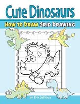 Cute Dinosaurs How to Draw Grid Drawing