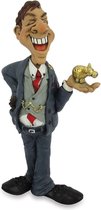 Funny Professions Figurine Businessman - The Comic World of Caricature Figurines - Comic Figurines - Gift For - Gift - Gift - Birthday Gift