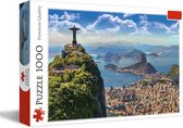 Puzzel Christ the Redeemer (Christus de Verlosser) - 1000 Stukjes - Brazilie - 7 Wereldwonderen - Cristo Redentor