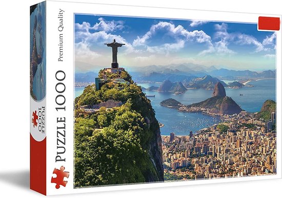 Puzzle Christ Rédempteur (Christ Rédempteur) - 1000 Pièces - Brésil - 7  Merveilles du... | bol.com