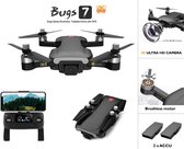 MJX Bugs 7 Drone quadcopter - 4K ULTRA HD Camera- 5G Wifi FPV - Brushless motoren - GPS 300M - opvouwbaar -terugkeer functie + Extra ACCU
