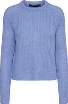 Vero Moda VMDOFFY LS O-NECK BLOUSE GA Dames Trui - Maat XS