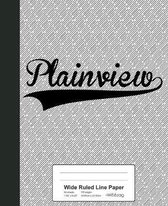 Wide Ruled Line Paper