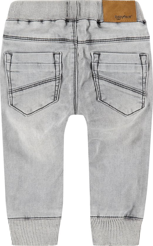 Babyface Jogg Jeans Jongens Jeans - Grey Denim - Maat 92 | bol.com