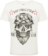 Key Largo shirt bearded biker Rood-Xl