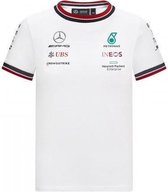 Mercedes - Mercedes Teamline T-shirt 2021 Wit - Size : XXL