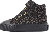 DEE Baby meisjes sneakers hoog - Gouden panterprint - maat 21