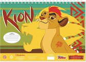 Disney Kleur- En Stickerboek Lion Guard 23 X 33 Cm Groen