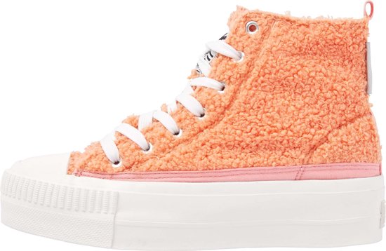 KAYA MID Dames sneakers hoog - Roest - maat 37 | bol.com