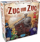Days of Wonder - "Trein per trein " (spel in Duitse taal) - Bordspel voor treinliefhebbers