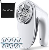 GoodOne Elektrische Pluizenverwijderaar - Pluizentondeuse - Draadloos en Oplaadbaar - Wit