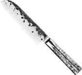Couteau Santoku Forged Intense 18cm - acier inoxydable - Dans une boîte à poison en bois