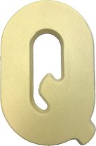 Joe & Mien Ambachtelijke Chocolade letter 'Q' - Wit - 1 x 200 gram