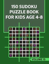 150 Sudoku Puzzle Book For Kids Age 4-8 Volume 15