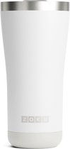 Thermosbeker RVS, 550 ml, Wit, 3-in-1 - Zoku