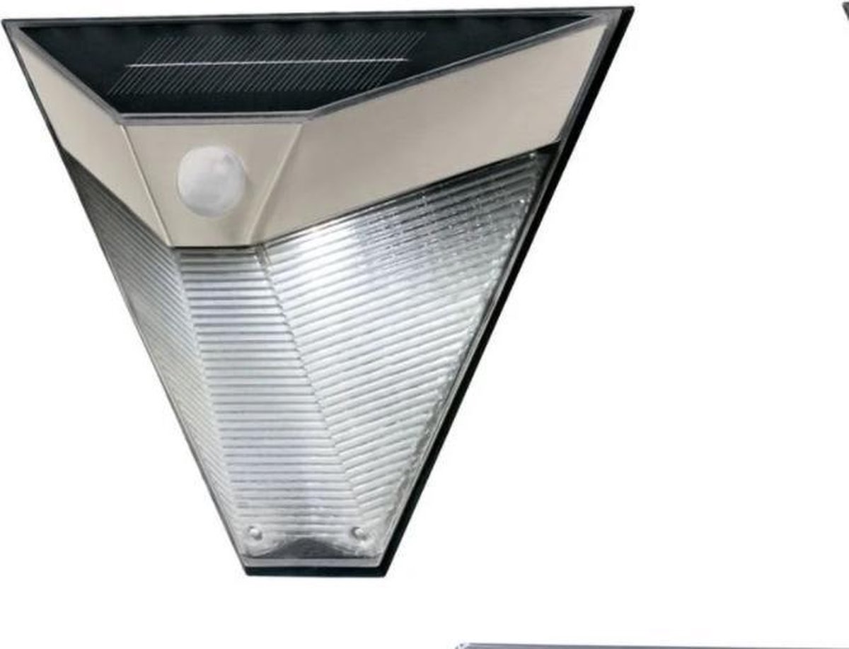 LIVARNO LUX® Solar LED-wandlamp trapezium - Moderne lamp om de oprit of  tuin de... | bol.com