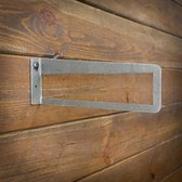 Loftdeur Metalen Plankdragers - Voor Planken van 4 x 20 cm