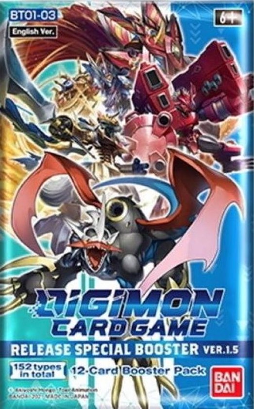 Afbeelding van het spel Digimon TCG Release Special Booster Ver. 1.5