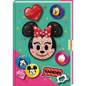 Disney Emoji Minnie Mouse Dagboek Met Slotje - 18 x 12 cm