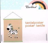 textielposter/ poster textile/ muurdecoratie/ baby/ 56x46 cm/ 100% polyester