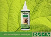 100% natuurlijke oorreiniger - voor katten - tegen geurtjes, oorsmeer en viezigheid - bestrijdt oormijt - verhelpt oorontsteking - made in Holland - 237 ml - Jumbo fles - gaat extr