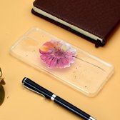 Mode patroon TPU Drop Protection Cover voor ASUS Zenfone 5 Lite ZC600KL (Flower)