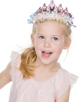 Rubie's Diadeem Glitter Meisjes Polyester Blauw/roze