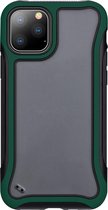 Voor iPhone 11 Pro Blade-serie Transparant acryl Beschermhoes (donkergroen)