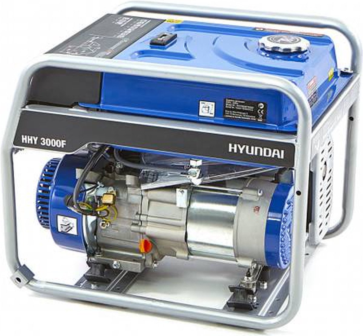 HYUNDAI aggregaat 2,6Kw 200cc OHV-benzinemotor | bol.com