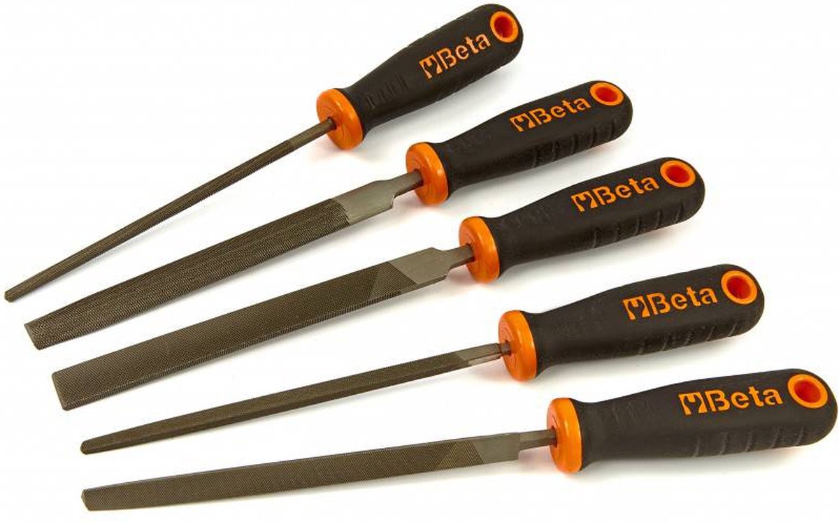 Beta Half Ronde Rasp 150mm met Composiet Handvat