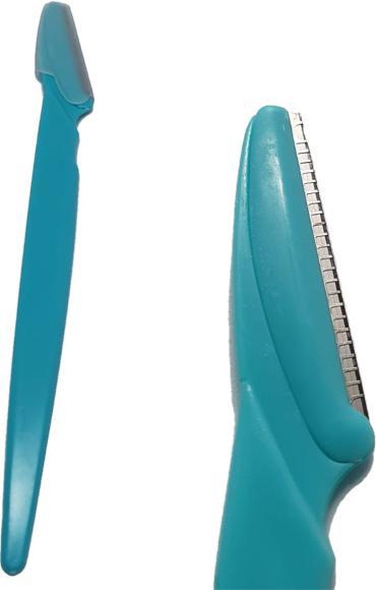 Scheermes Gezicht - Blauw - Scheermes Lippen - Scheermes Intieme Streek - Wenkbrauw Trimmer - Scheermes Wenkbrauw - Wenkbrauw Epileren - oDaani