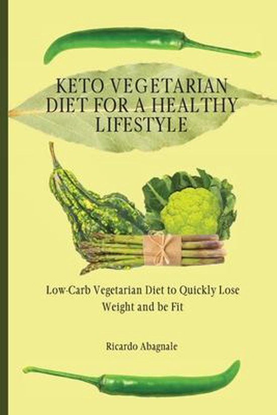 Keto Vegetarian Diet for a Healthy Lifestyle - cover
