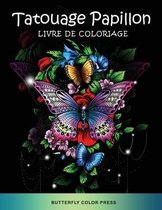 Tatouage Papillon Livre de Coloriage