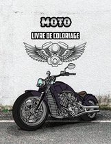 Moto Livre de Coloriage