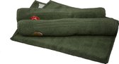 ARTG® Towelzz - Badmat - 100% Katoen - Zware kwaliteit - 50 x 80 cm -  Legergroen - Army Green