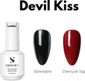 SMACKV® UV/LED Gellak Devil Kiss Trio Pack- 3 kleuren Gelpolish 15ml- Big Size Gel nagellak - Shellac