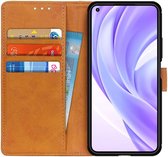 Xiaomi Mi 11 Lite 4G/5G Hoesje Portemonnee Book Case Bruin