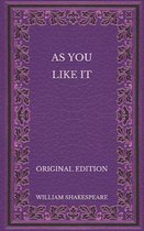 As You Like It - Original Edition