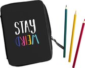 Teken Etui met inhoud 32-delig Stay Weird (staand)