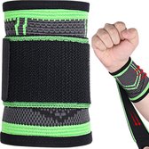 U Fit One 1 Stuk Polsbandage - Polsbrace - Wrist wraps - Krachttraining - Pols wraps - Polssteun - Polsbandage - Wrist support - Polsbeschermer - Lifting straps - Fitness - Crossfi