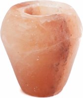 Porte-bougie chauffe-plat en pierre de sel Pomme Oranje environ 12 cm