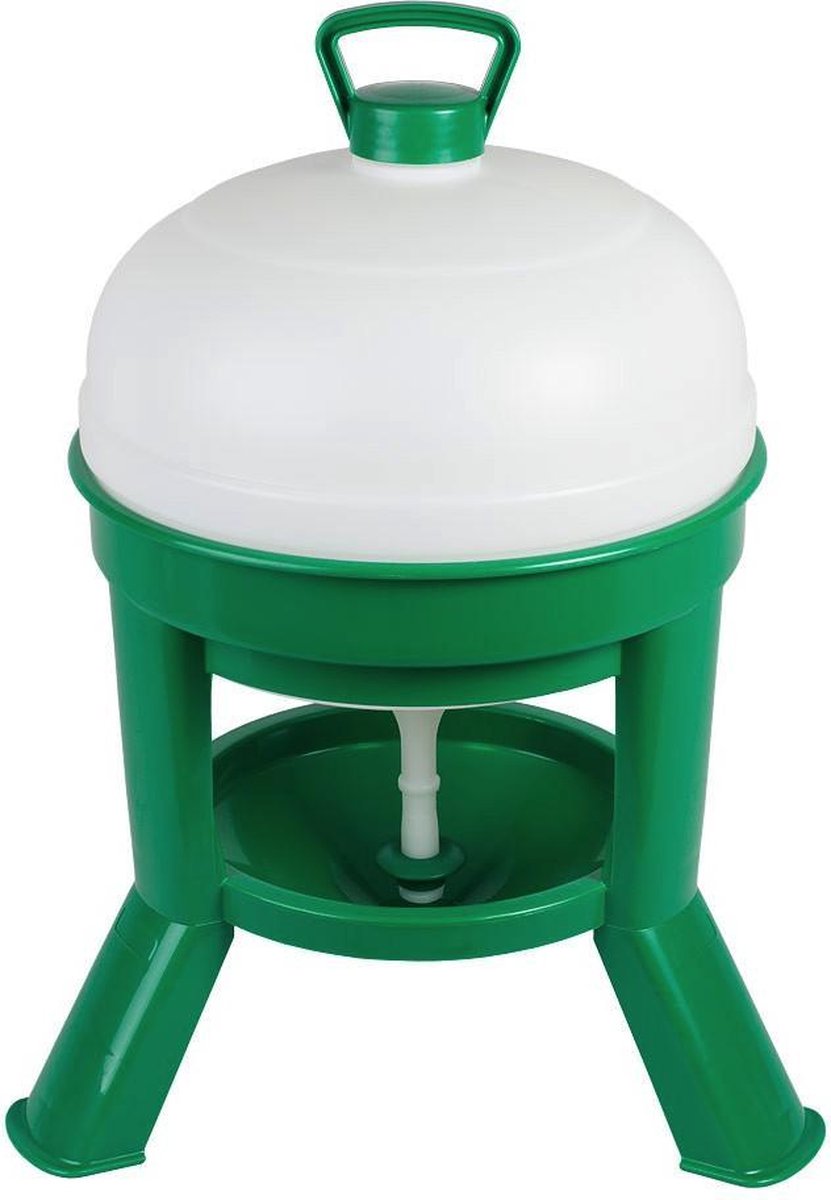 Watersilo 20 liter Groen - Drinkklok 20 liter - Drinkbak voor pluimvee