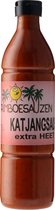 Rimboe Katjangsaus extra heet 500ml  - fles 500 ml