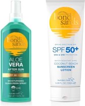 Bondi Sands Sun Lotion SPF 50 150 ml en After Sun Aloe Vera -SPF 30 - Spray - 200ml