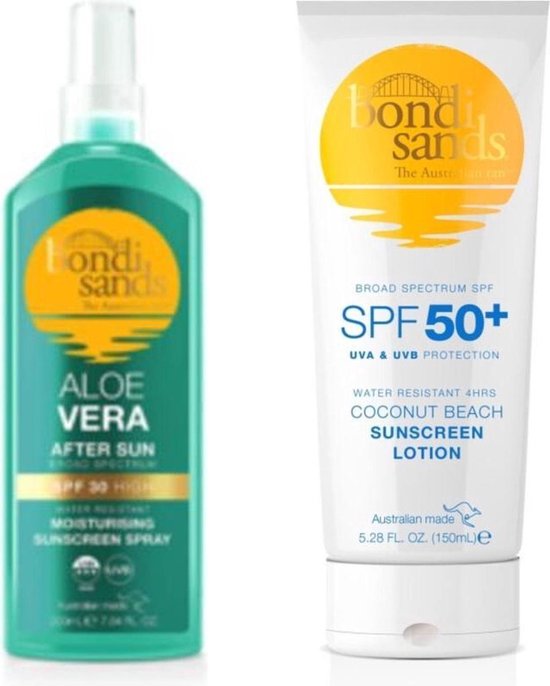 Bondi Sands Sun Lotion Spf 50 150 Ml En After Sun Aloe Vera Spf 30