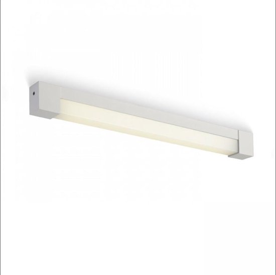 WhyLed Wandlamp binnen | Wit/Geborsteld aluminium | G5 fitting | 21W | IP44 | Ledverlichting