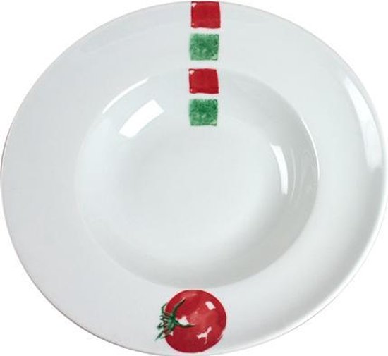 Cosy&Trendy Tomato pastabord - Ø 27,5 cm - Set-6